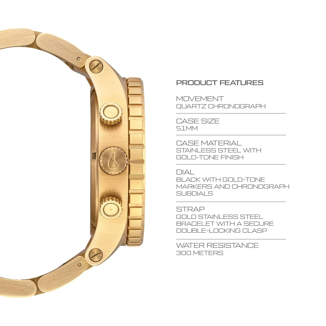 Gold & Black Nixon
