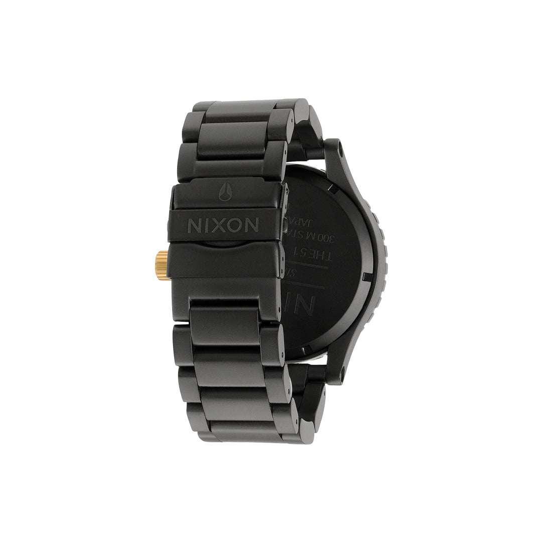 Black & Rose Gold Nixon